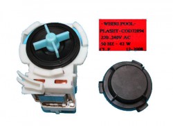 Помпа слива для стиральной машины Whirlpool (Вирлпул), 42W, код: 481236018558